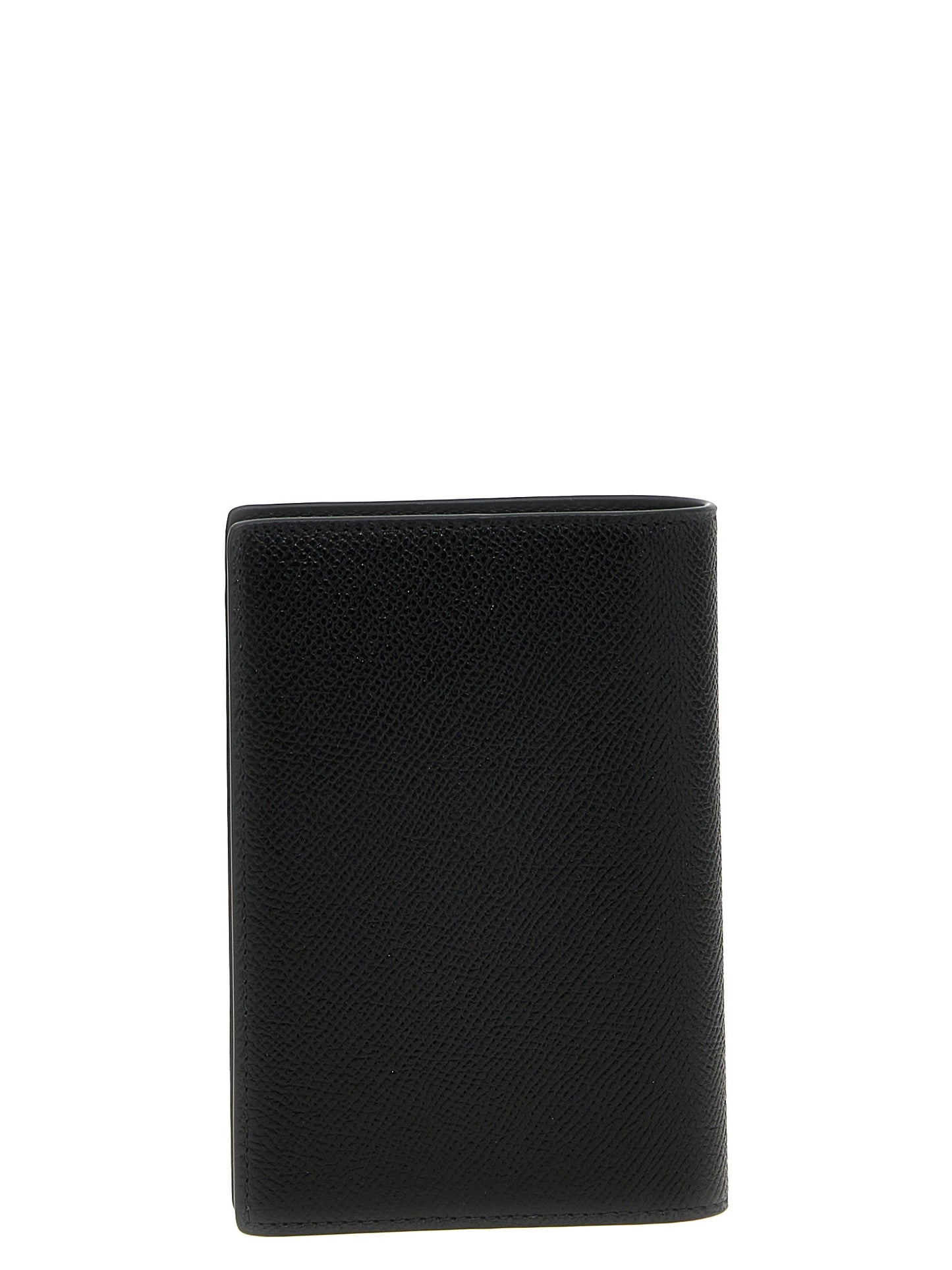 Balenciaga Logo Leather Passport Holder