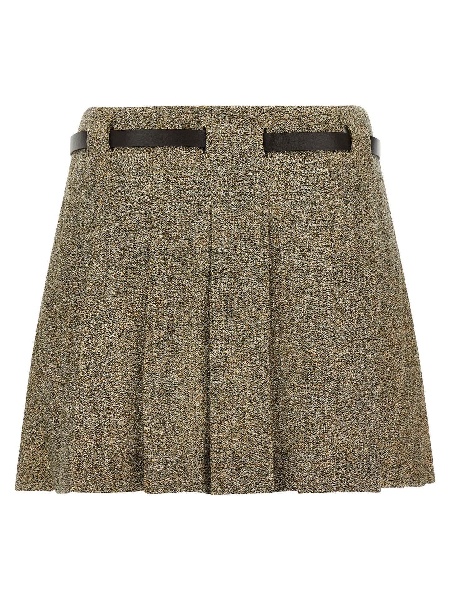 Ferragamo Gancini Belt Skirt