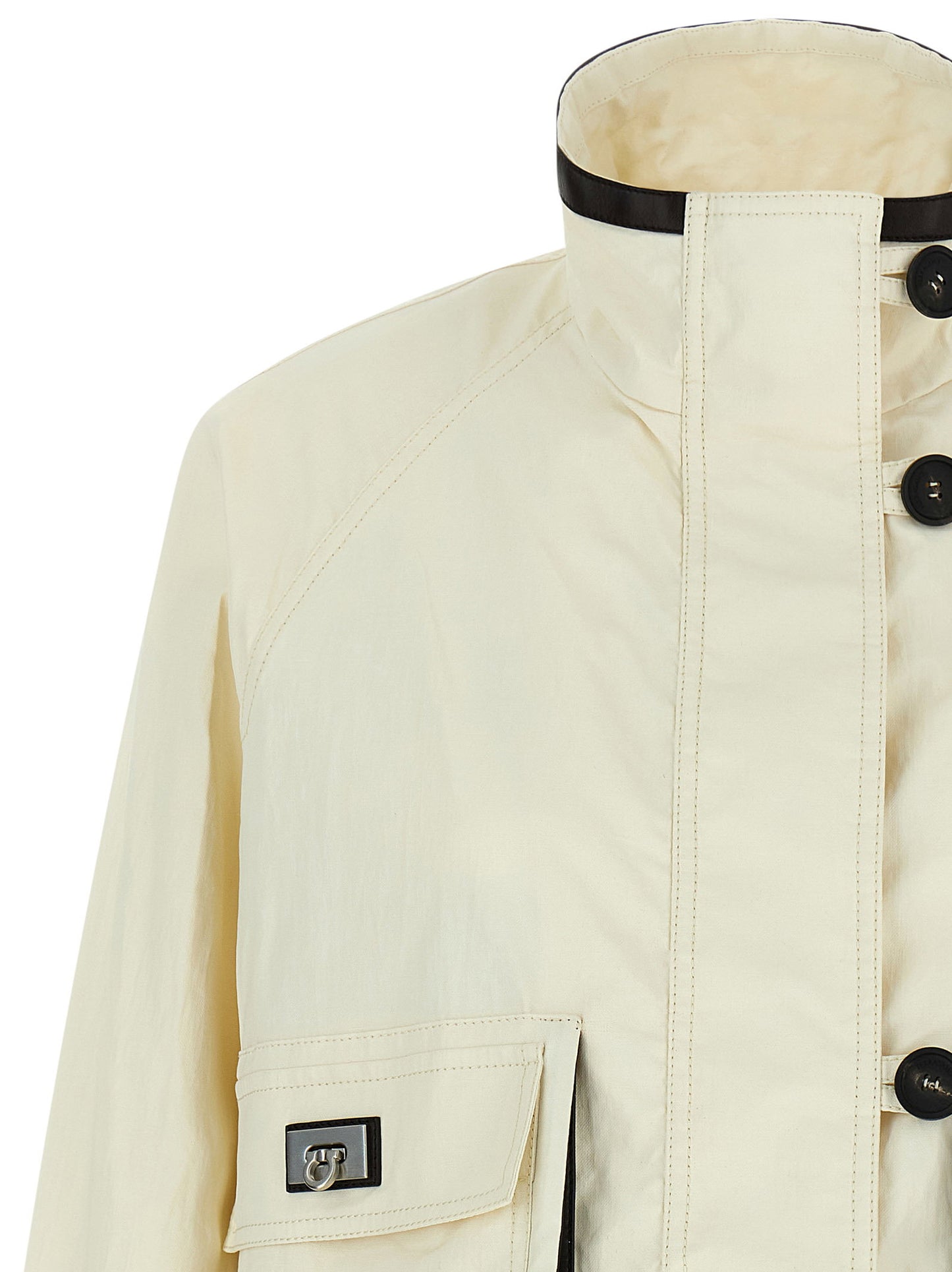 Ferragamo Tech Linen Jacket