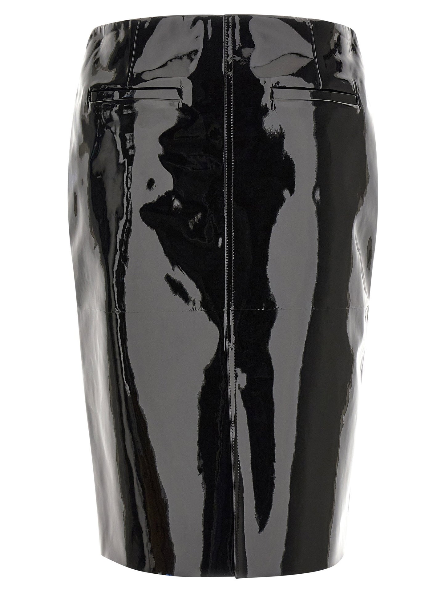 Ferragamo Patent Skirt