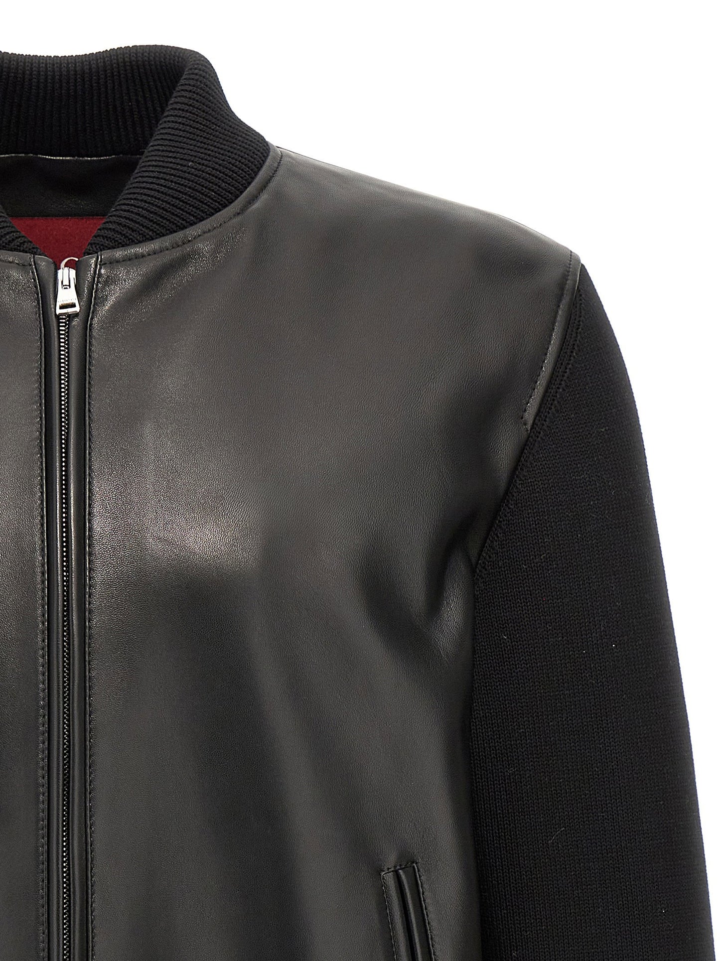 Gucci Bimaterial Bomber Jacket
