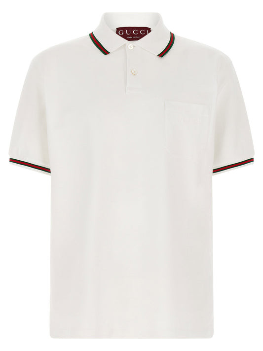 Gucci Nastro Web Polo Shirt