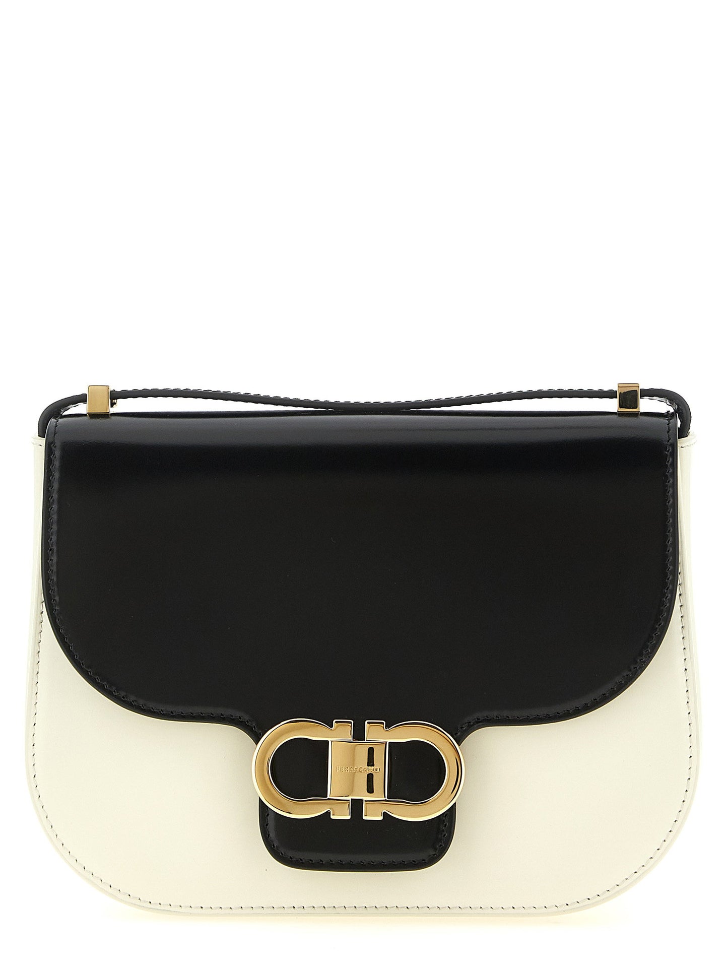 Ferragamo North-south Double Gancini (xs) Crossbody Bag