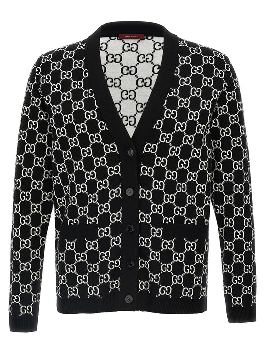 Gucci Gg Reversible Cardigan