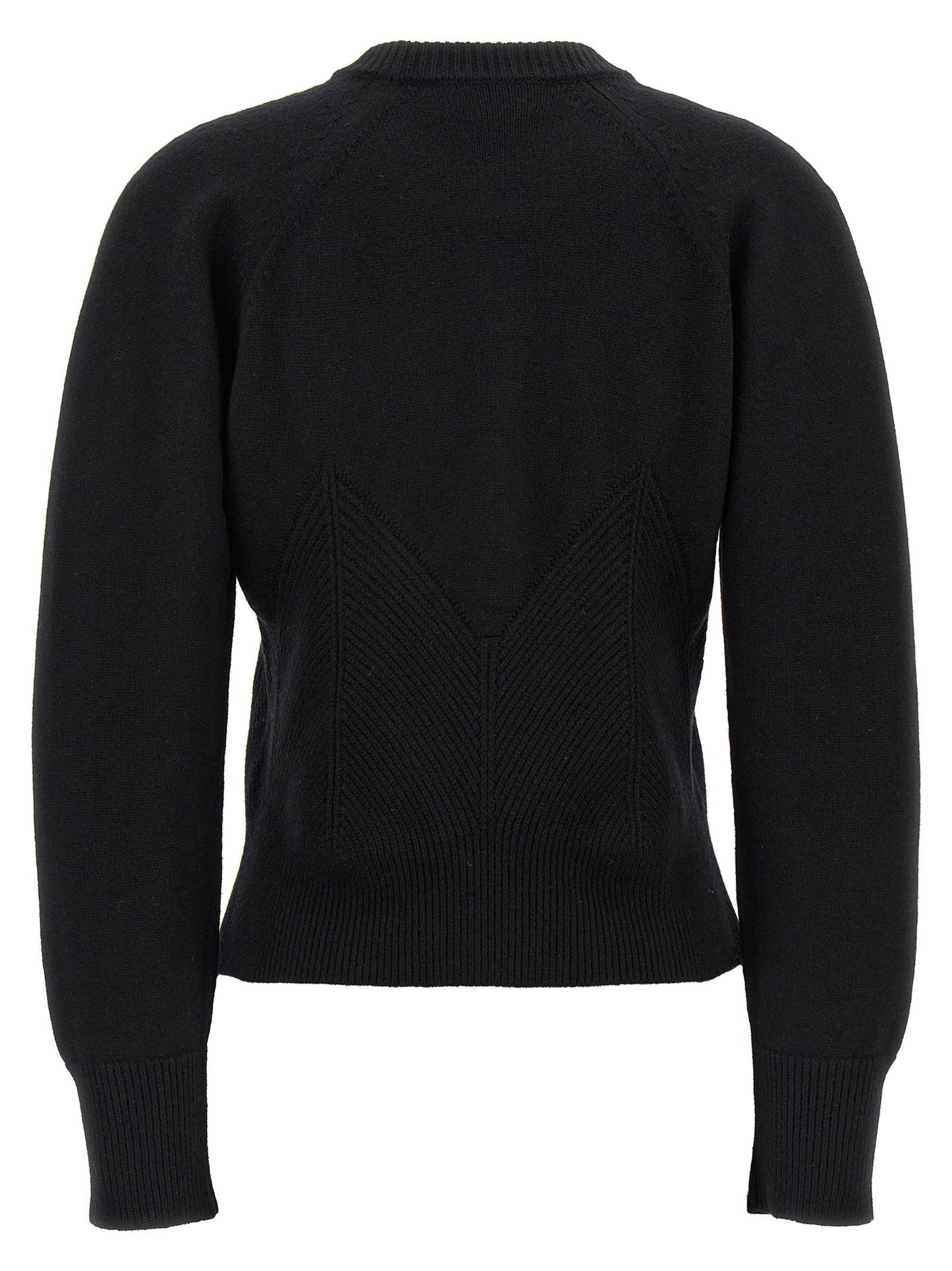 Alexander McQueen Chevron Corset Sweater