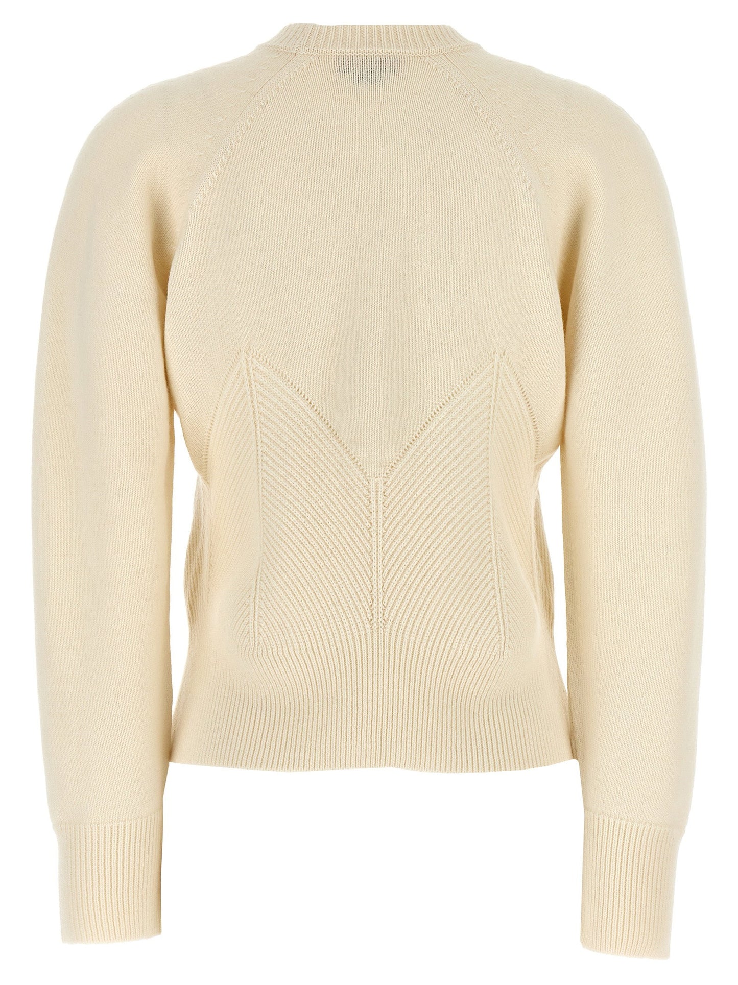 Alexander McQueen Chevron Corset Sweater