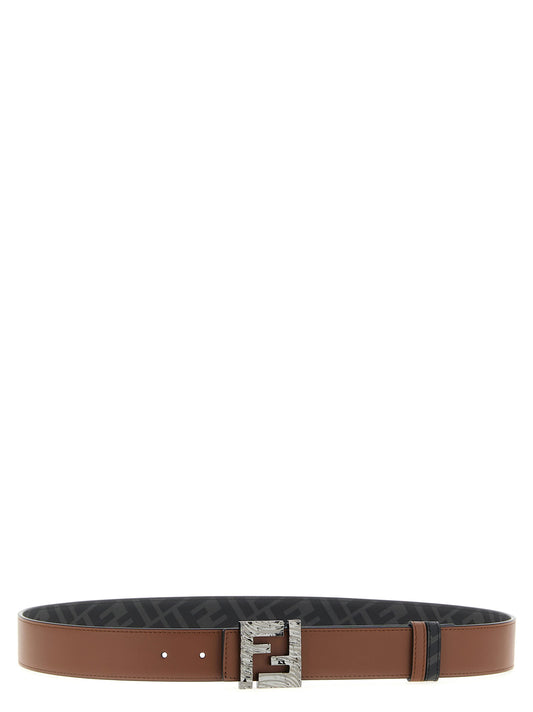 Fendi Squared Ff Reversible Belt