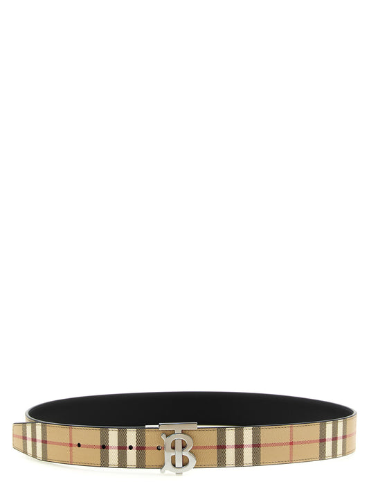 Burberry Logo Buckle Reversible Belt