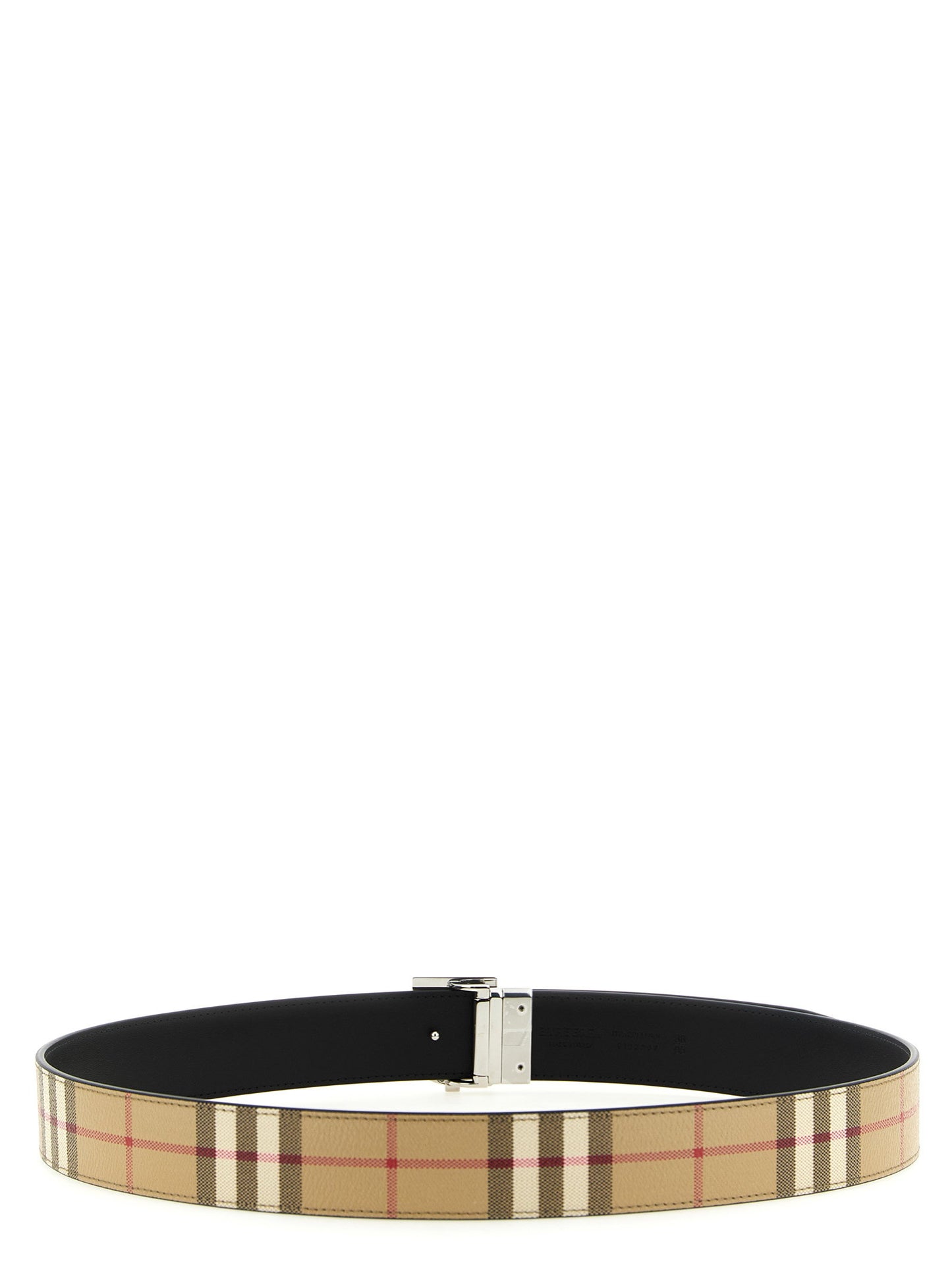 Burberry Logo Buckle Reversible Belt