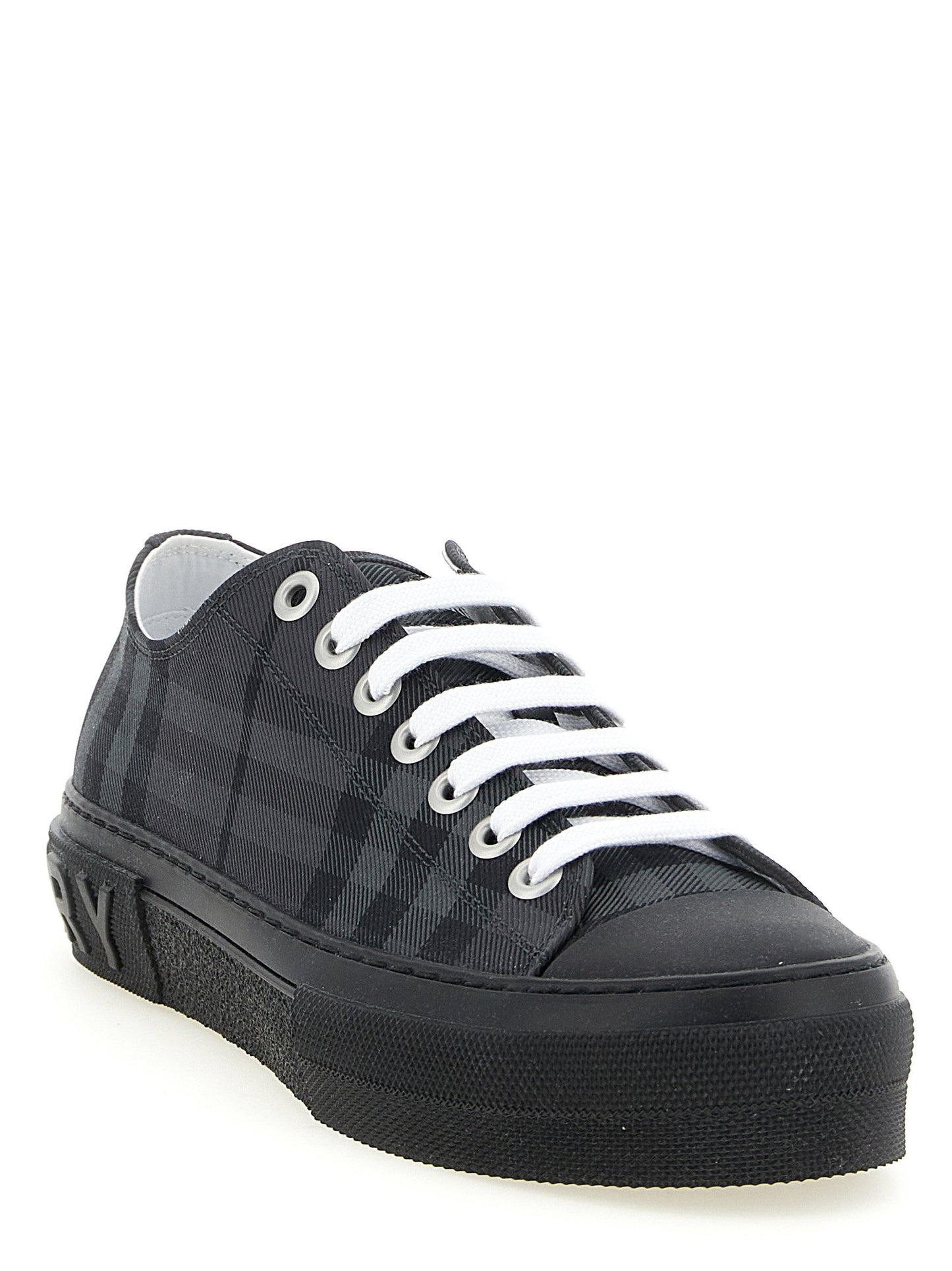 Burberry Check Print Sneakers