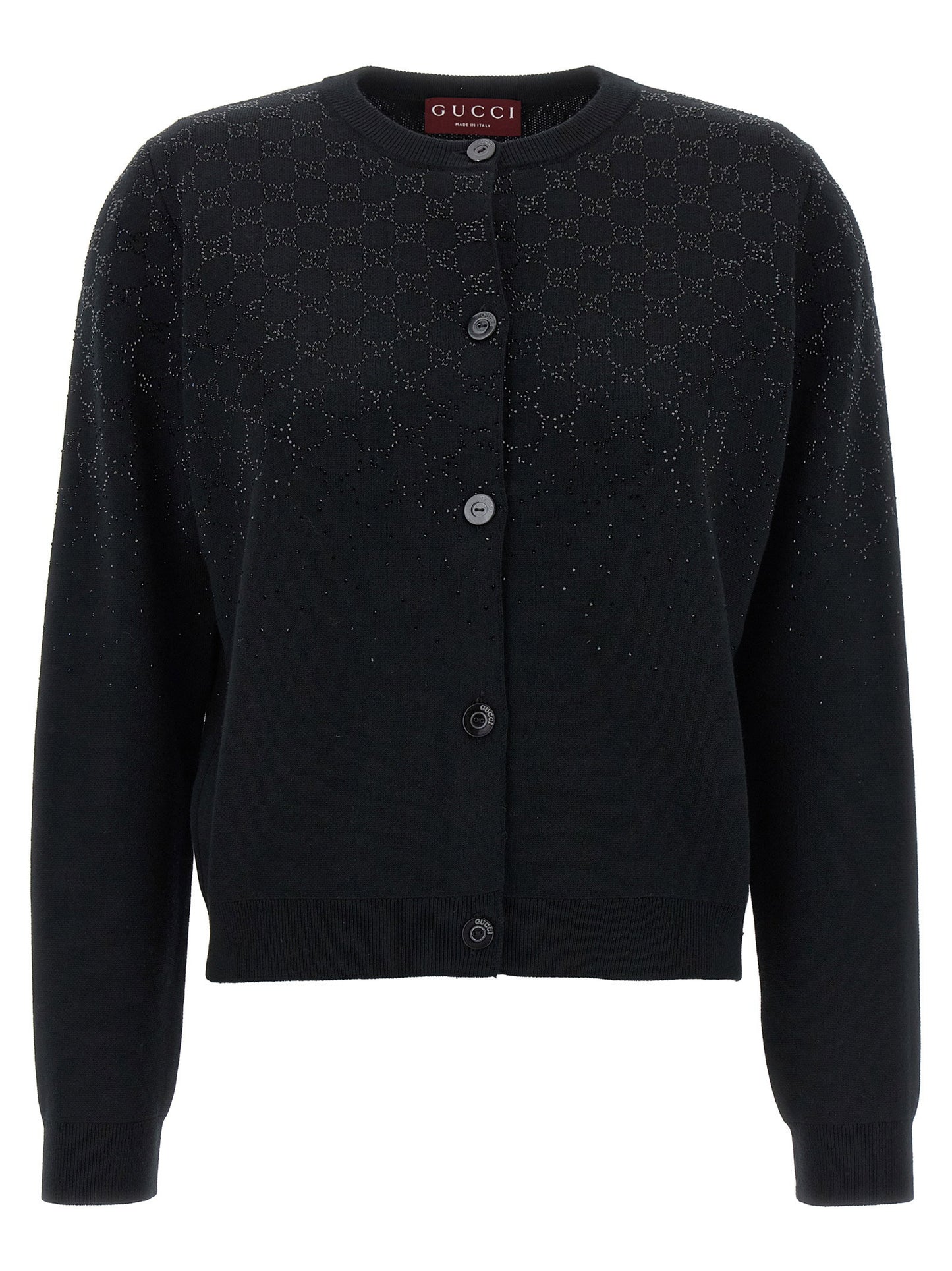 Gucci Gg Crystal Cardigan