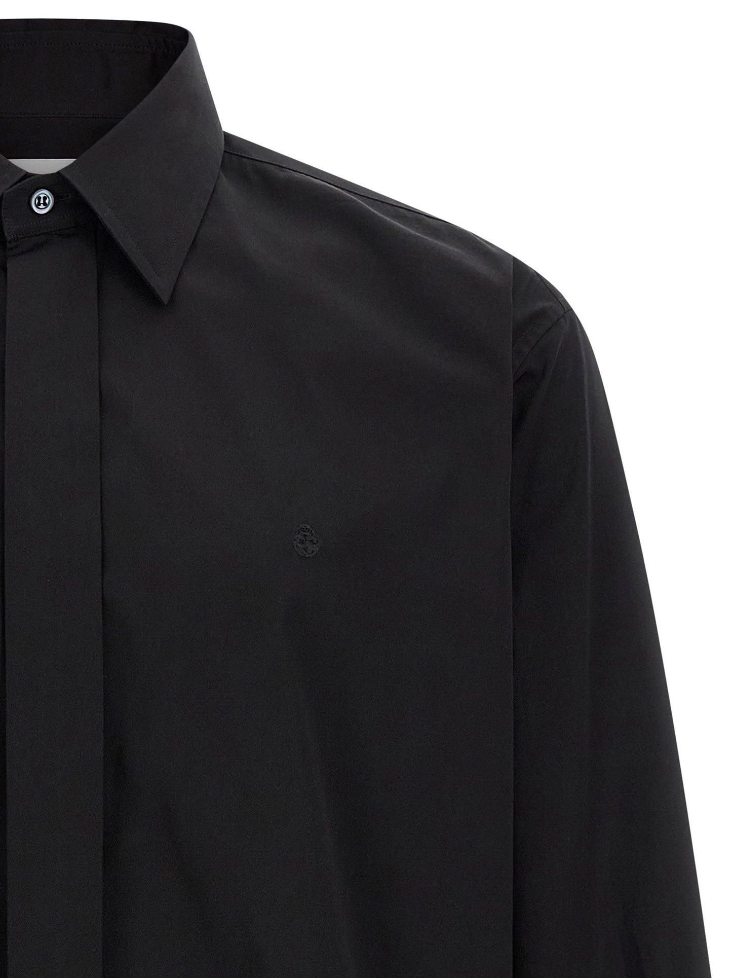 Alexander McQueen Logo Embroidery Shirt