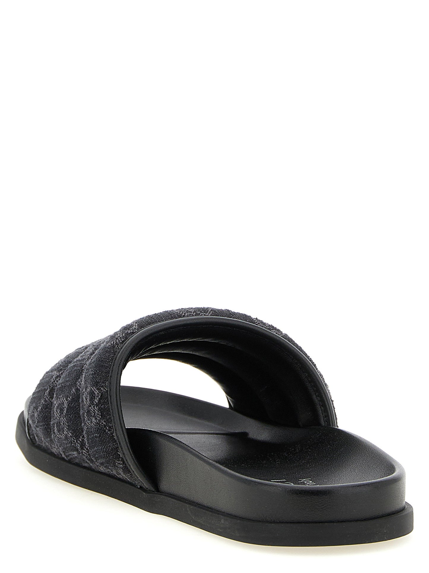 Gucci Gg Denim Slides