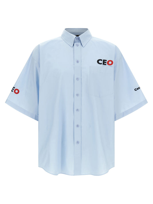 Balenciaga Ceo Uniform Logo Shirt