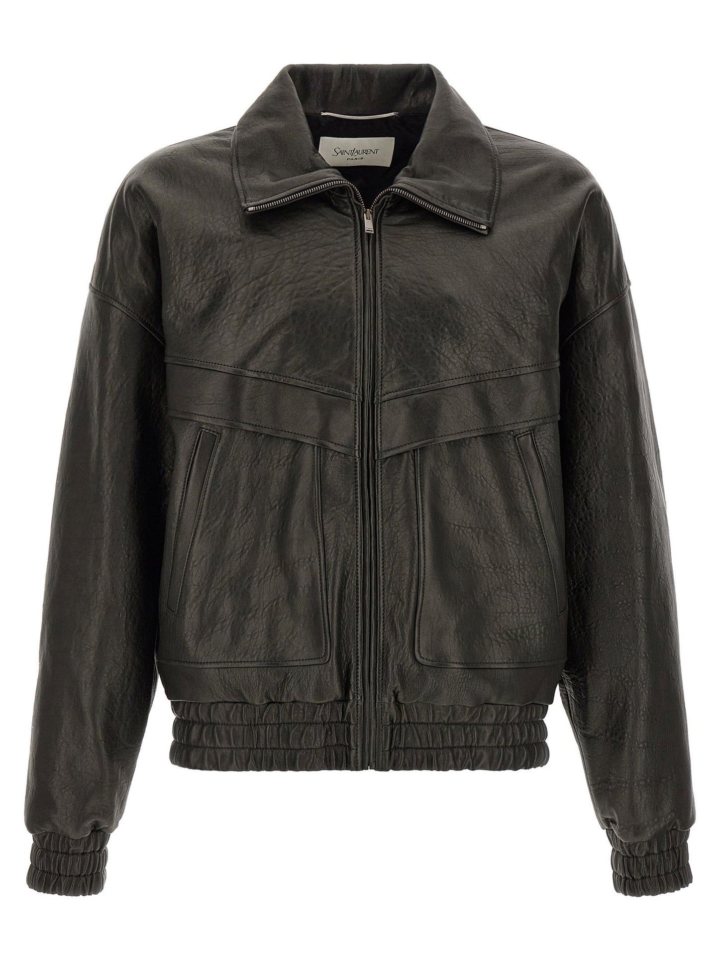 Saint Laurent Bubble Leather Jacket