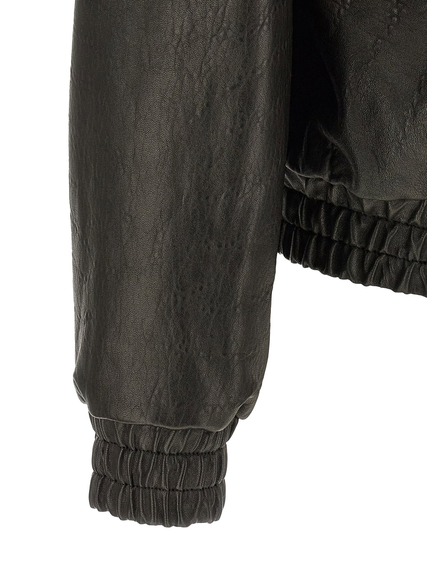 Saint Laurent Bubble Leather Jacket