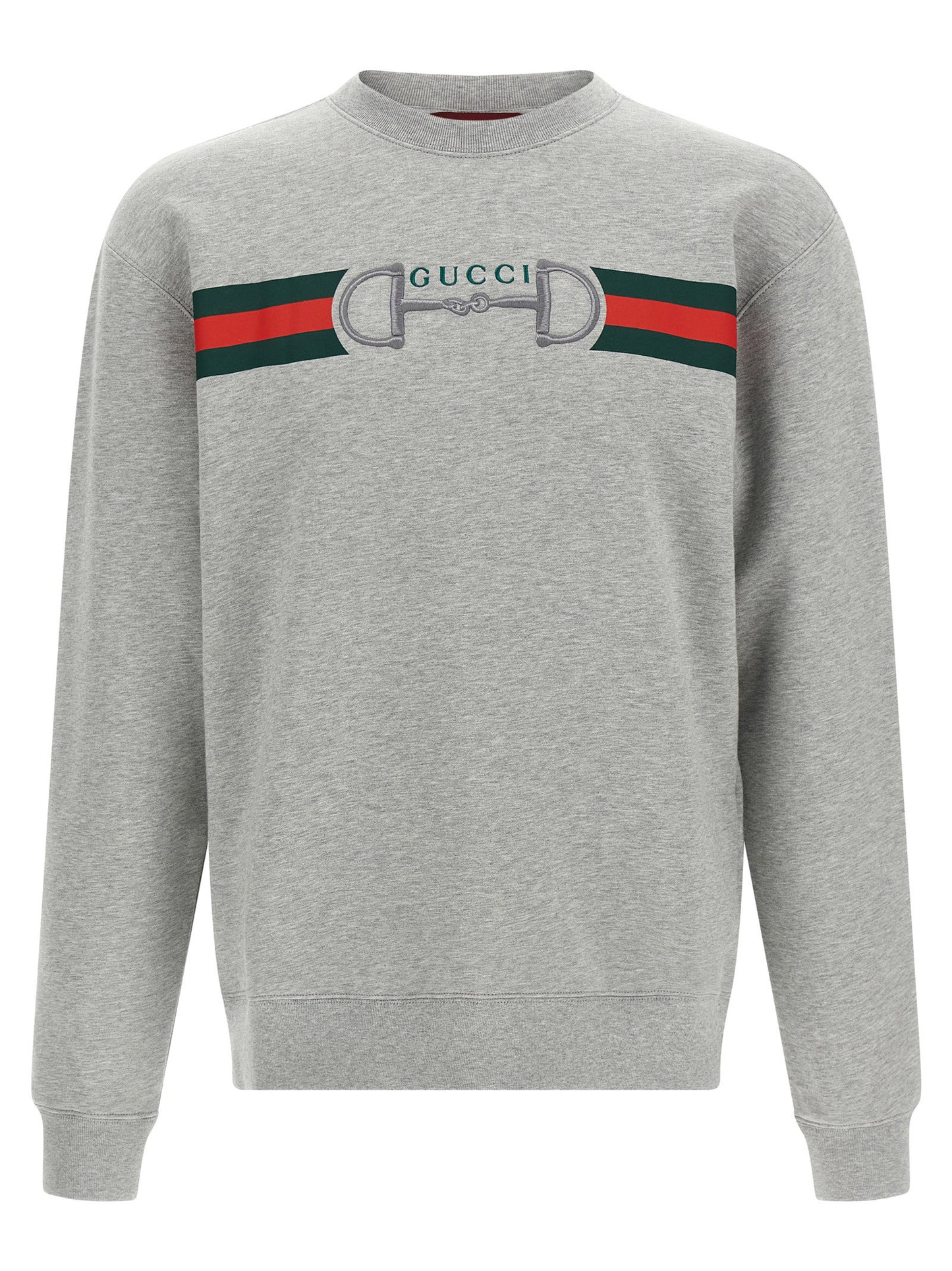 Gucci Web Ribbon And Horsebit Sweatshirt