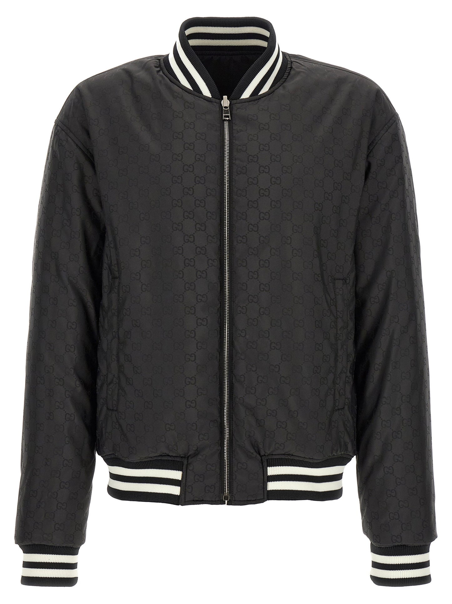 Gucci Gg Reversible Bomber Jacket