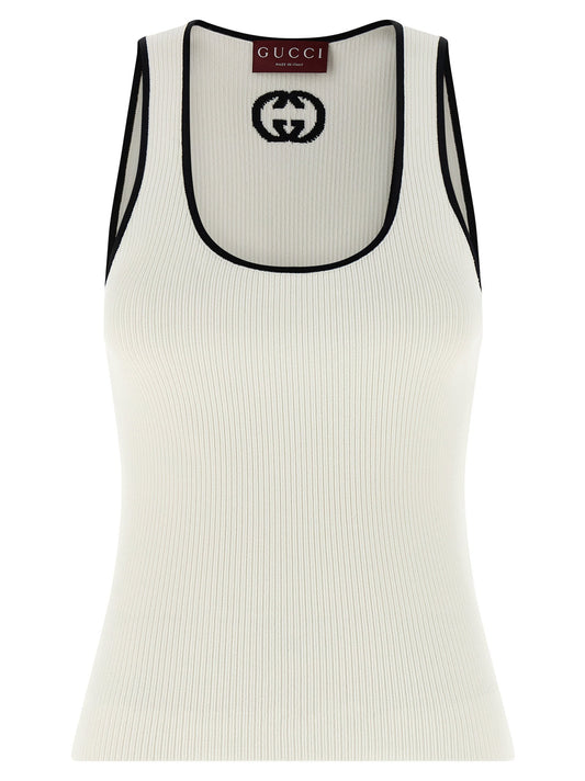 Gucci Incrocio Gg Tank Top