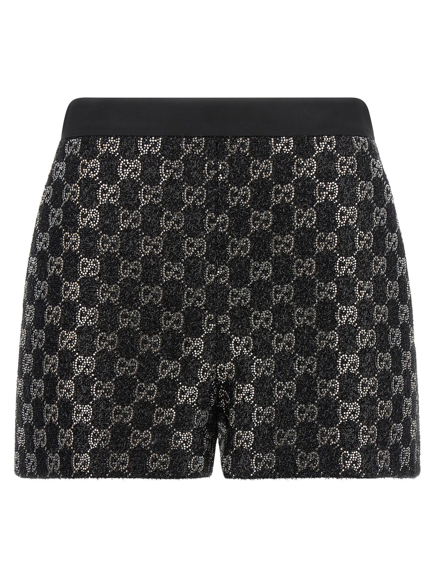 Gucci Gg Lamé Tweed Shorts