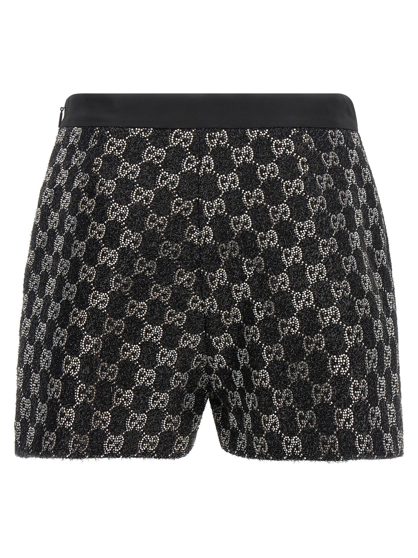 Gucci Gg Lamé Tweed Shorts