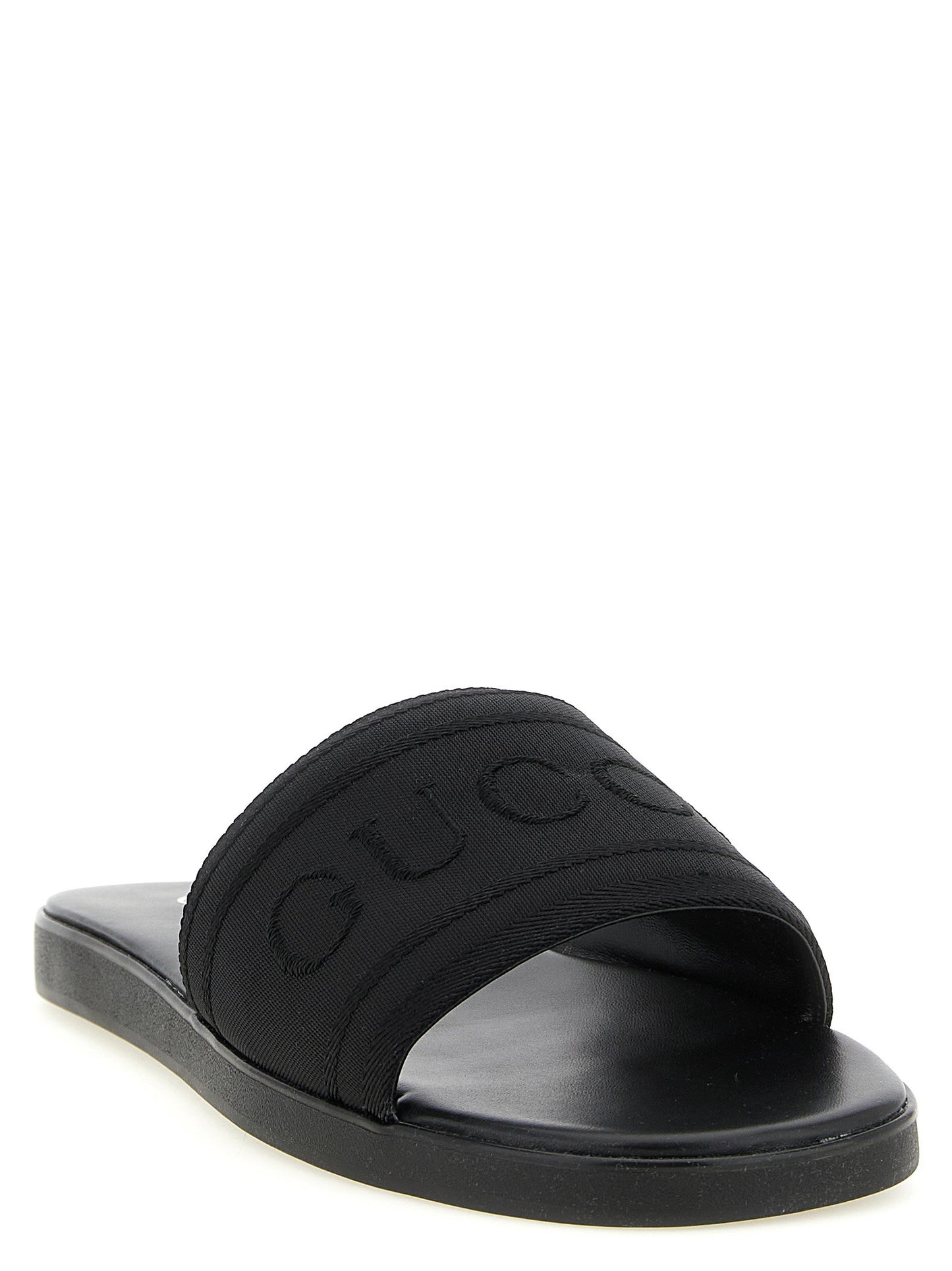 Gucci Jacquard Logo Slides