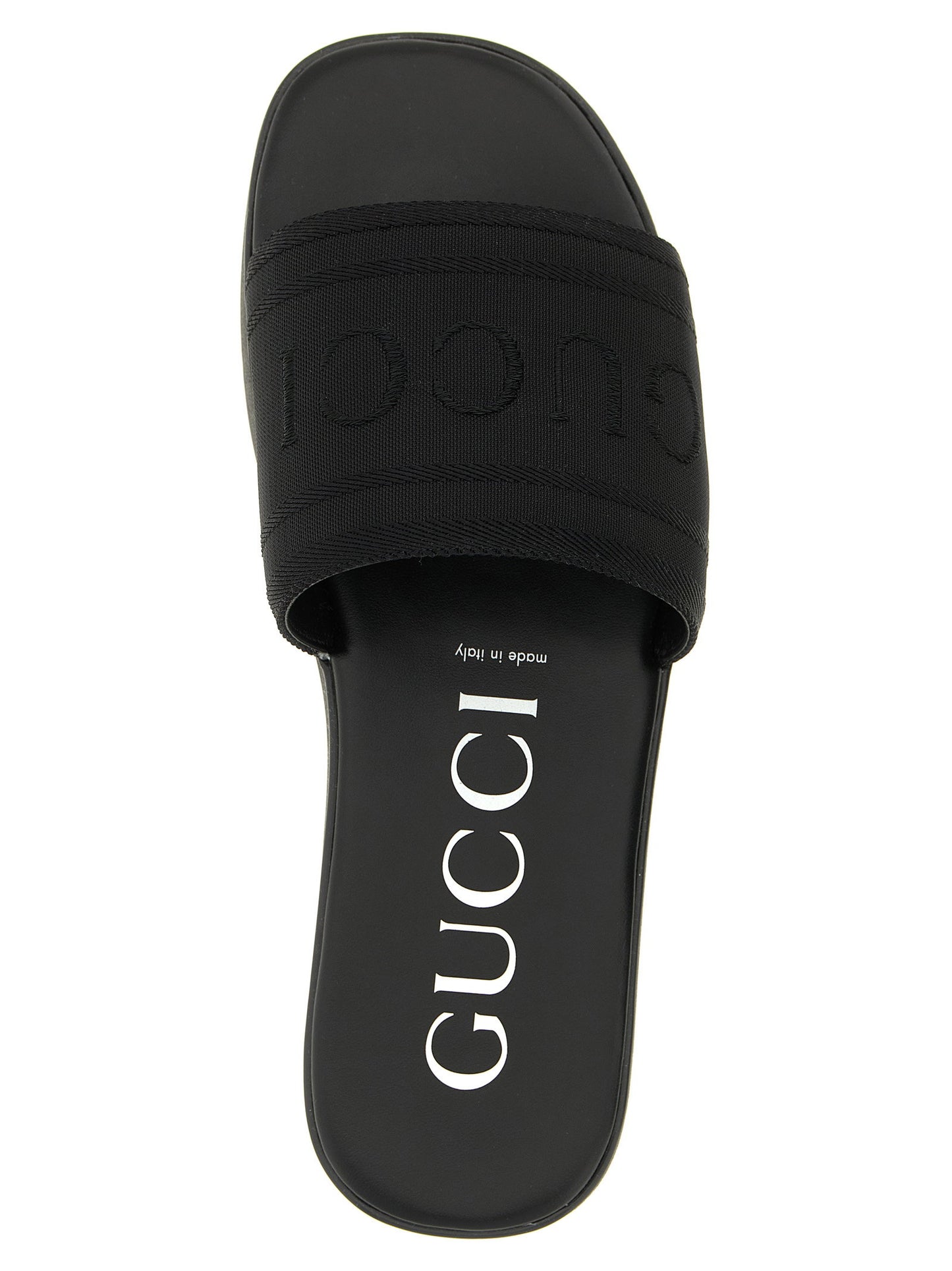 Gucci Jacquard Logo Slides