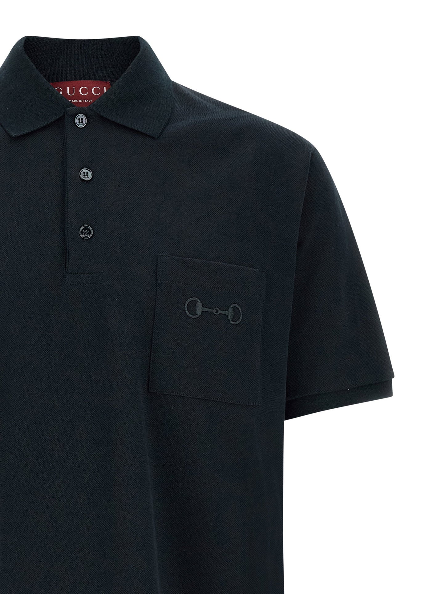Gucci Morsetto Embroidery Polo Shirt