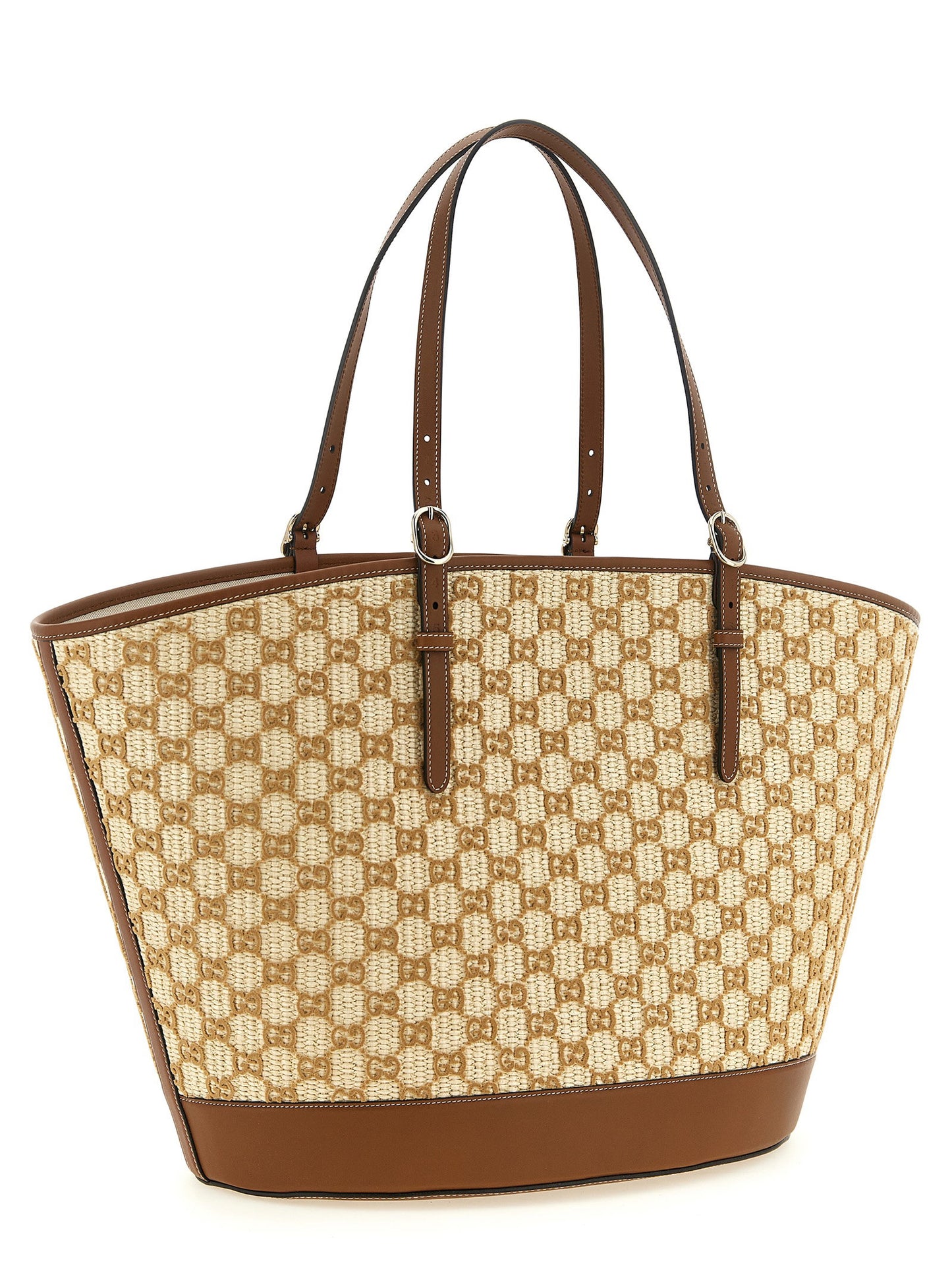 Gucci Large Woven Shopping Bag