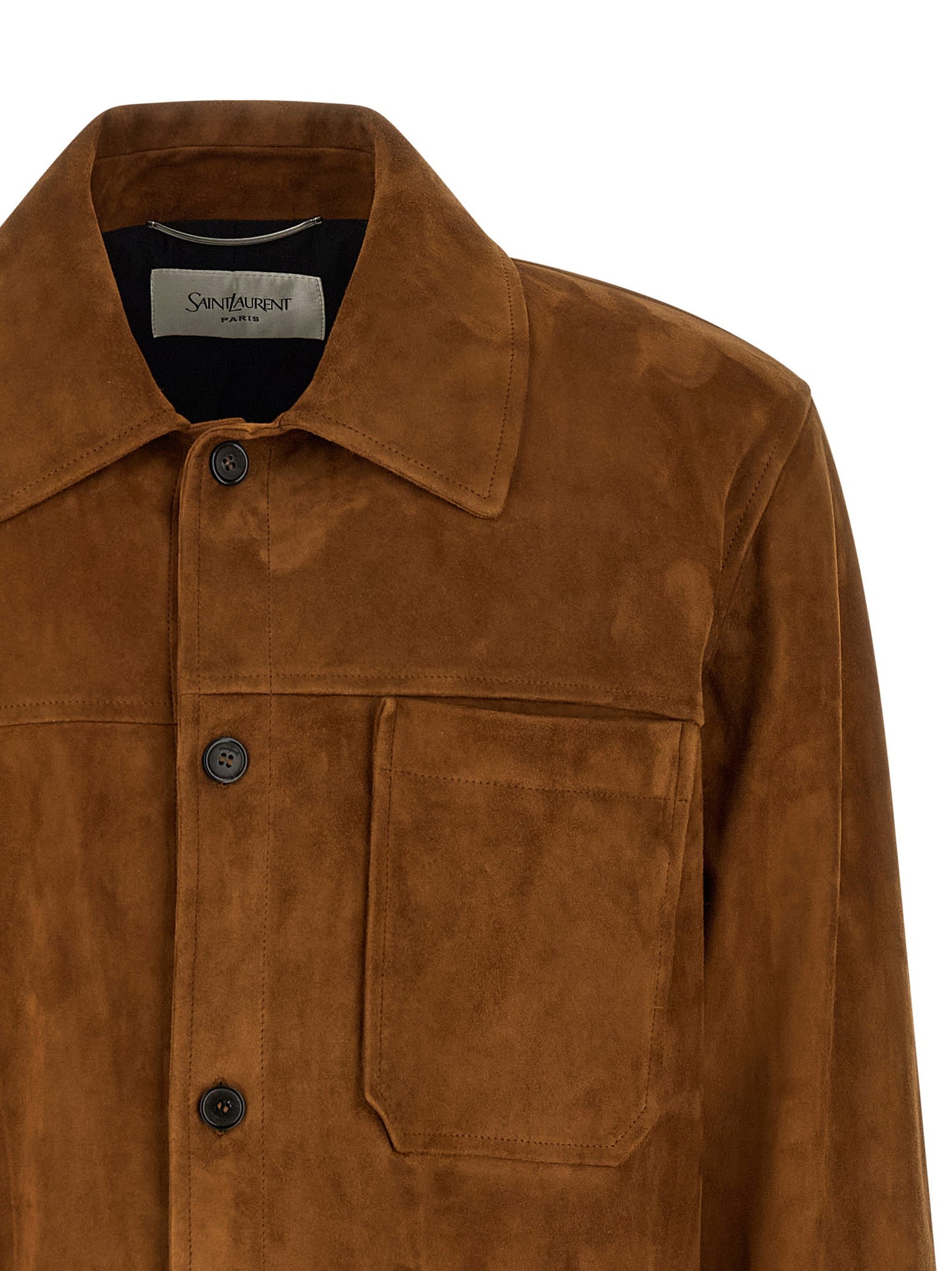 Saint Laurent Suede Overshirt