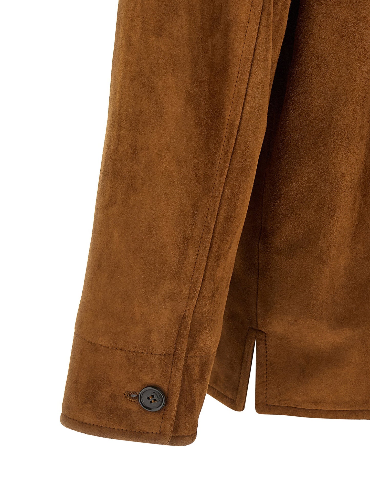 Saint Laurent Suede Overshirt