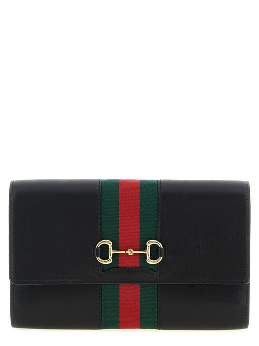 Gucci Horsebit Web Wallet On Chain