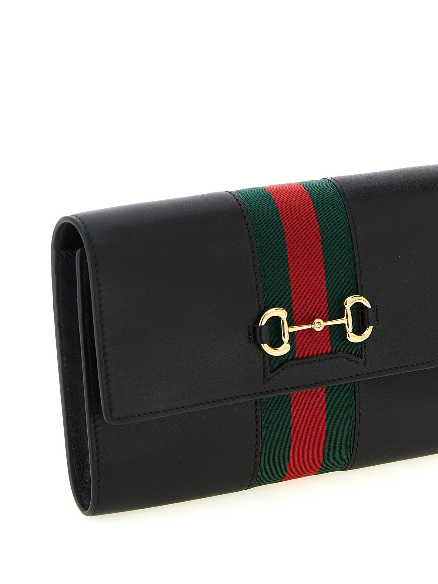 Gucci Horsebit Web Wallet On Chain