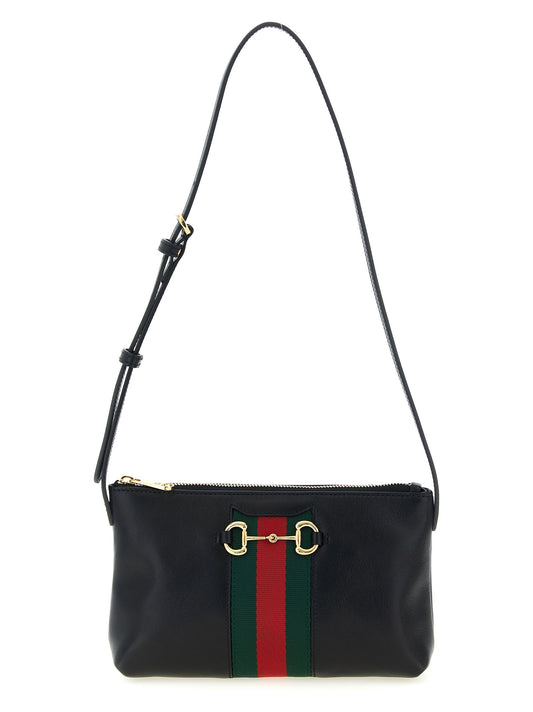 Gucci Horsebit Web Shoulder Bag