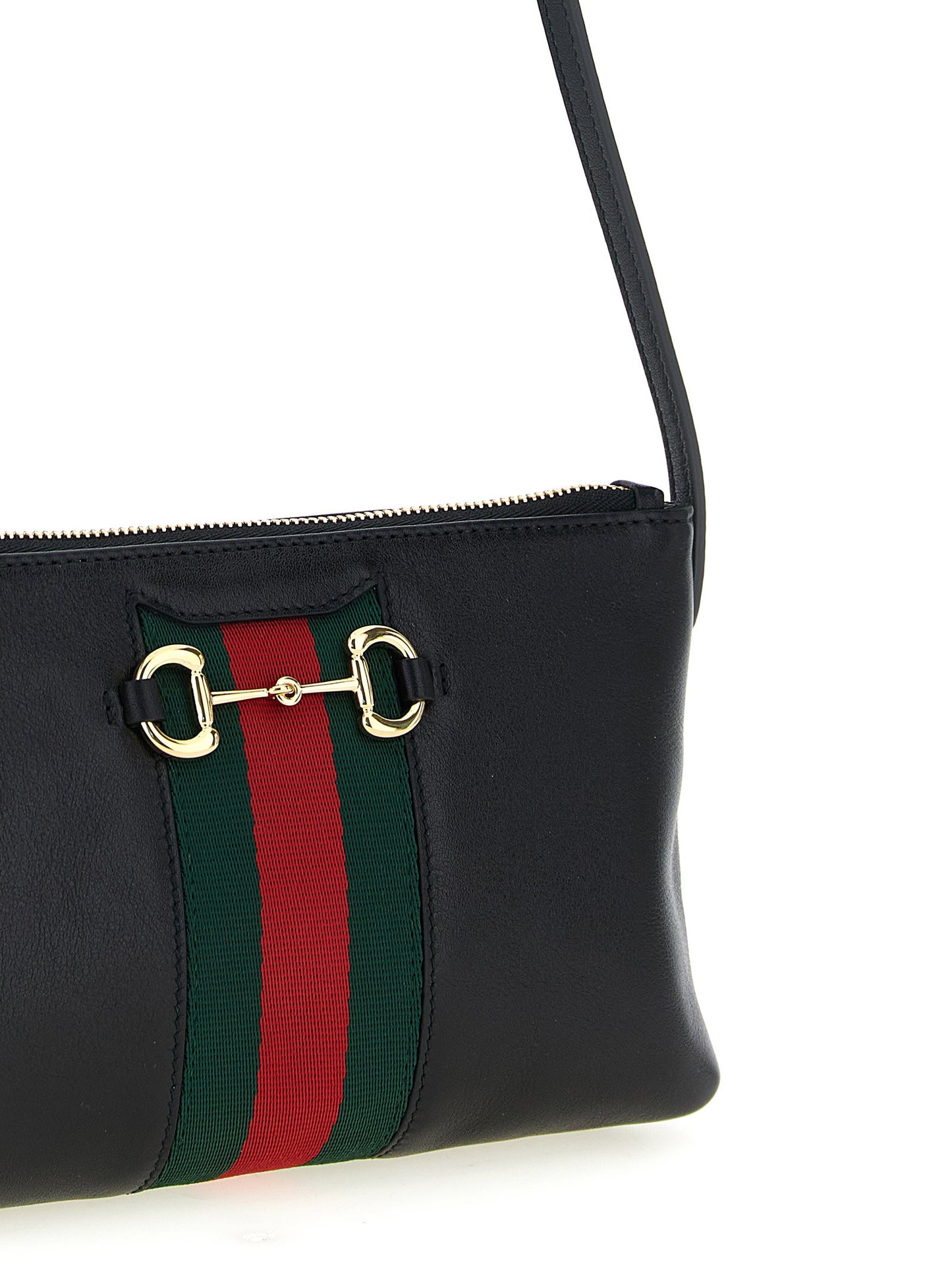 Gucci Horsebit Web Shoulder Bag