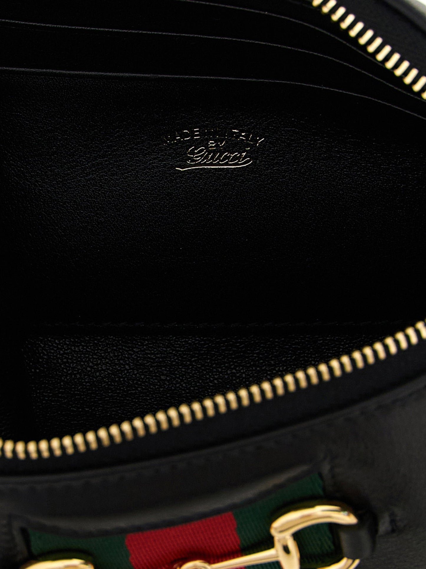 Gucci Horsebit Web Shoulder Bag