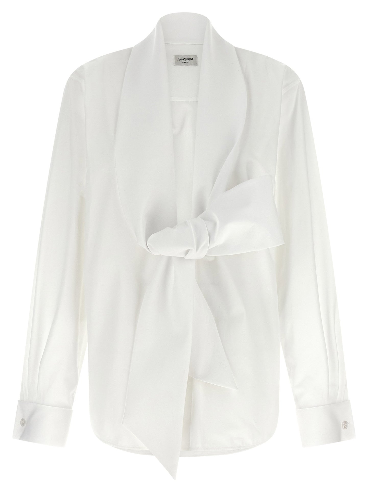 Saint Laurent Lavallière Collar Shirt
