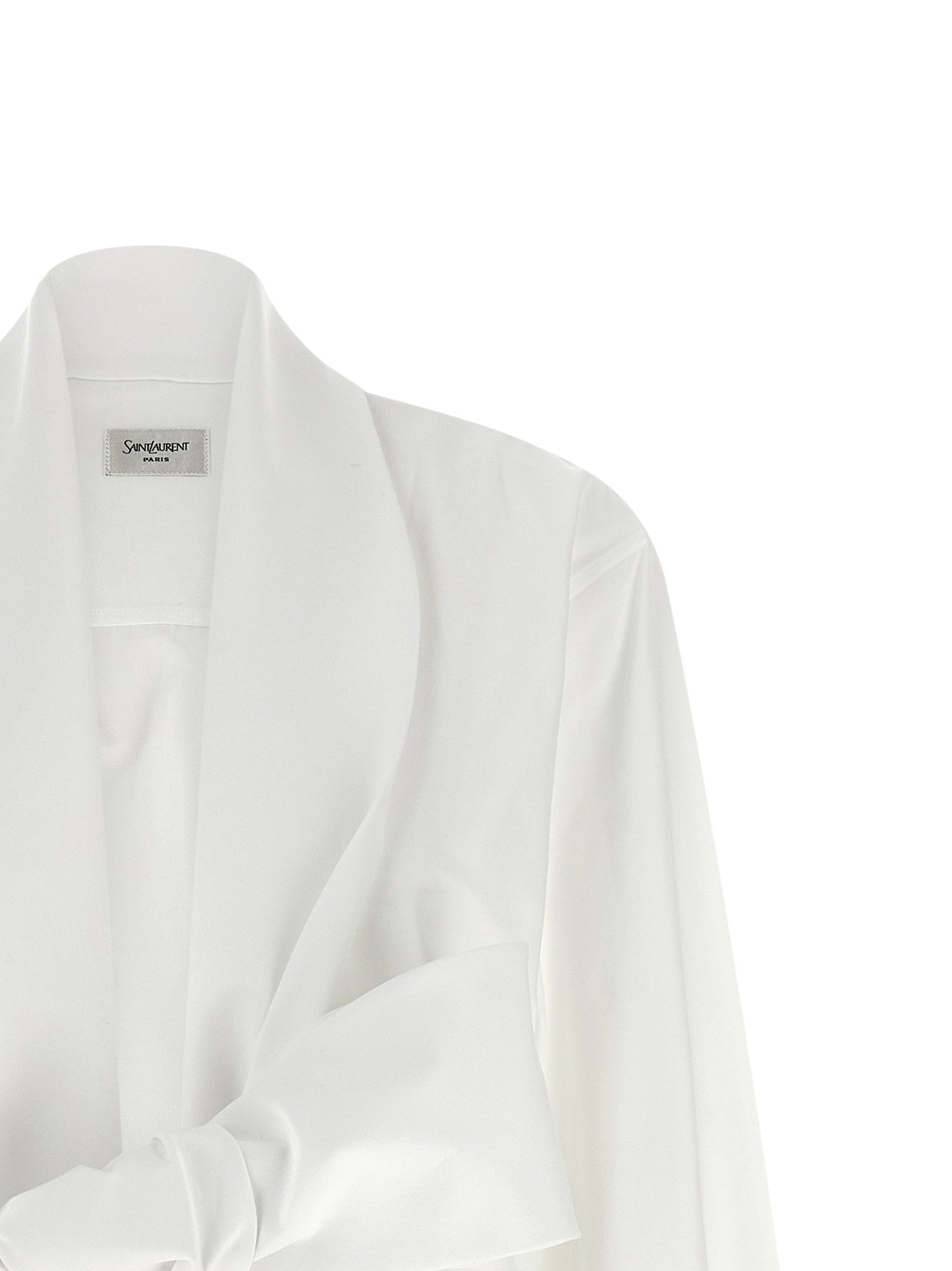 Saint Laurent Lavallière Collar Shirt
