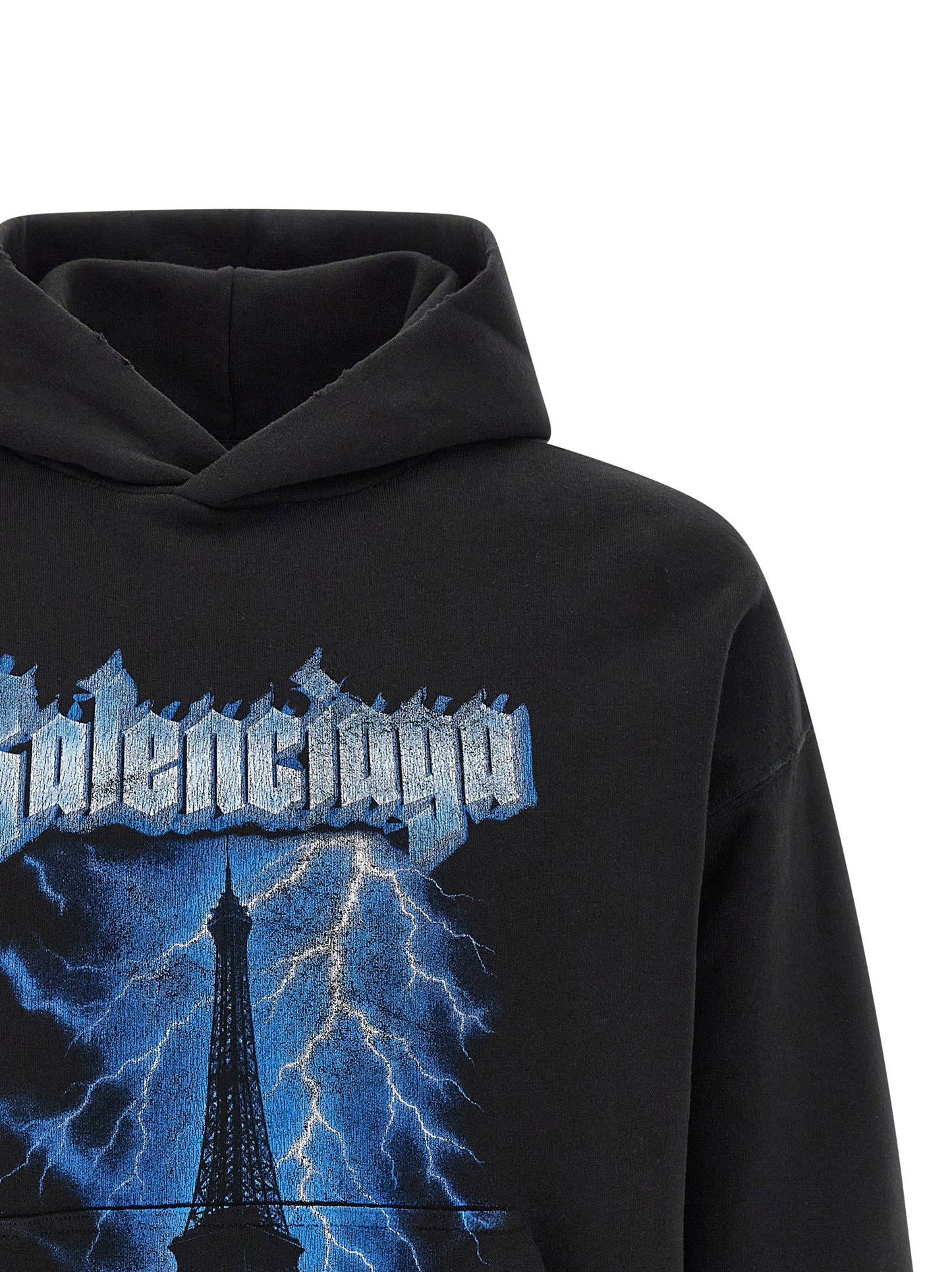 Balenciaga Paris Thunderstorm Hoodie