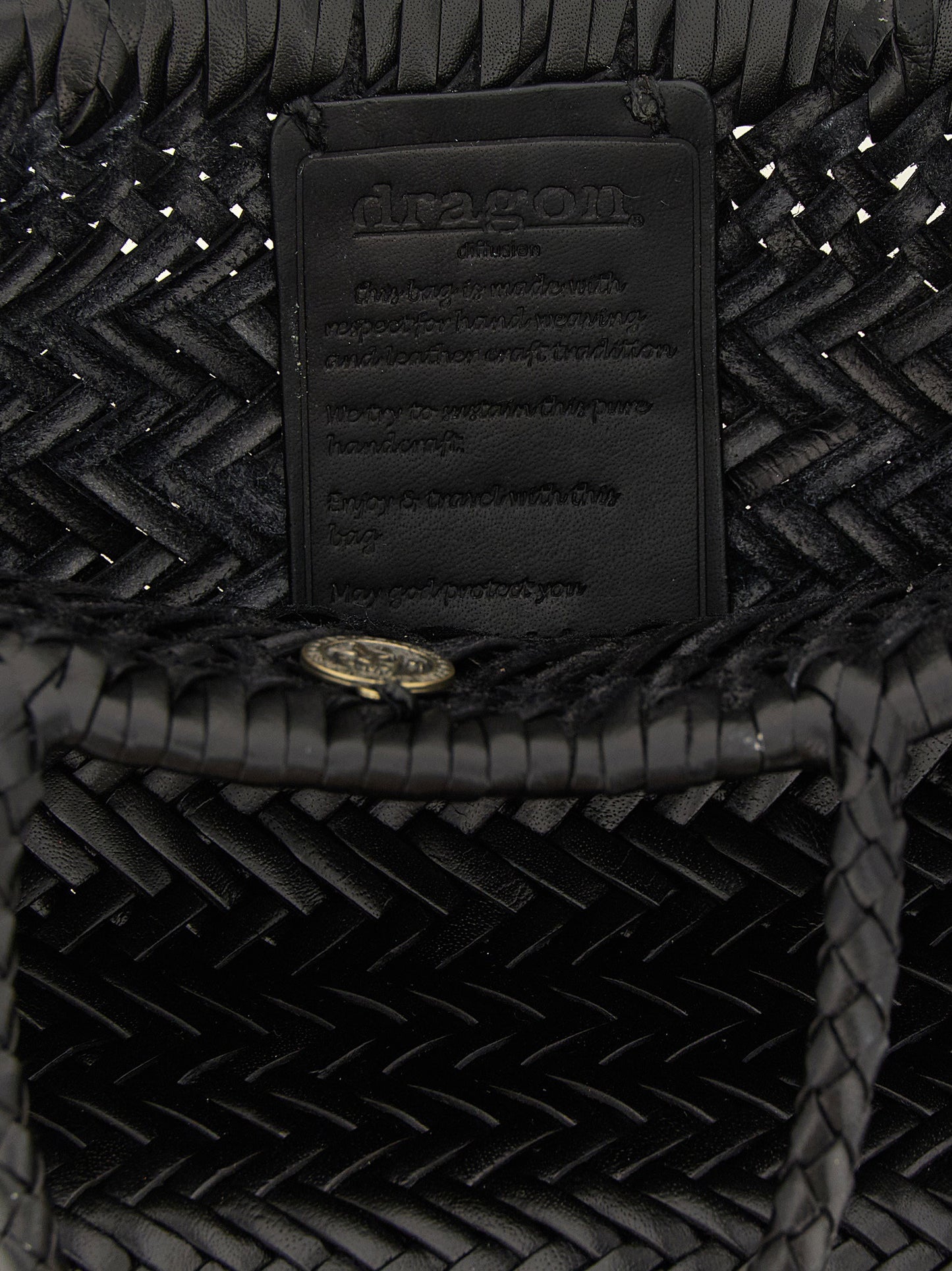 Dragon Diffusion Flat Gora Mini Handbag