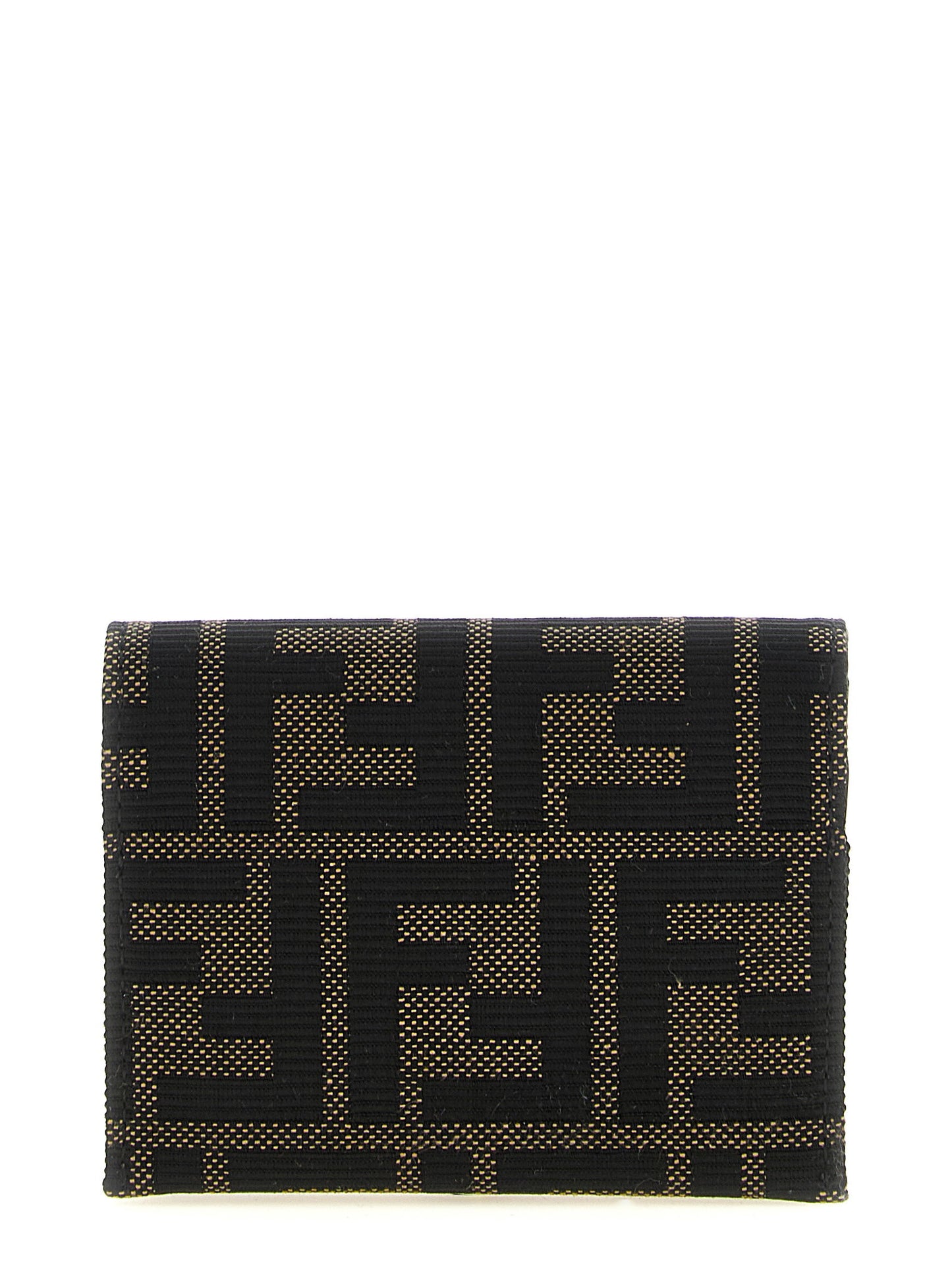 Fendi Ff Jacquard Cardholder