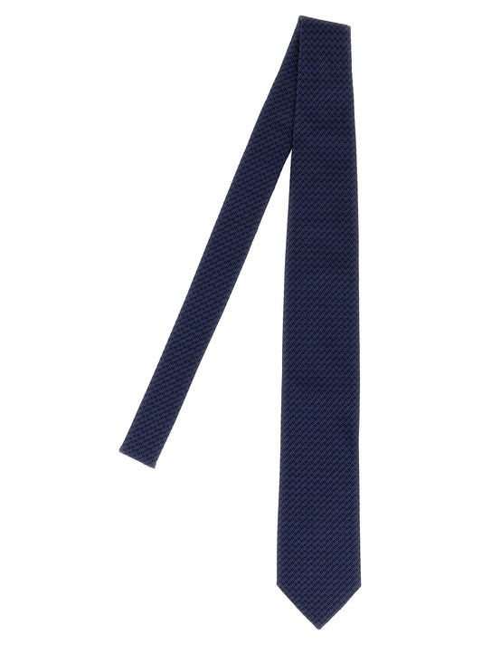 Pal Zileri Patterned Silk Tie