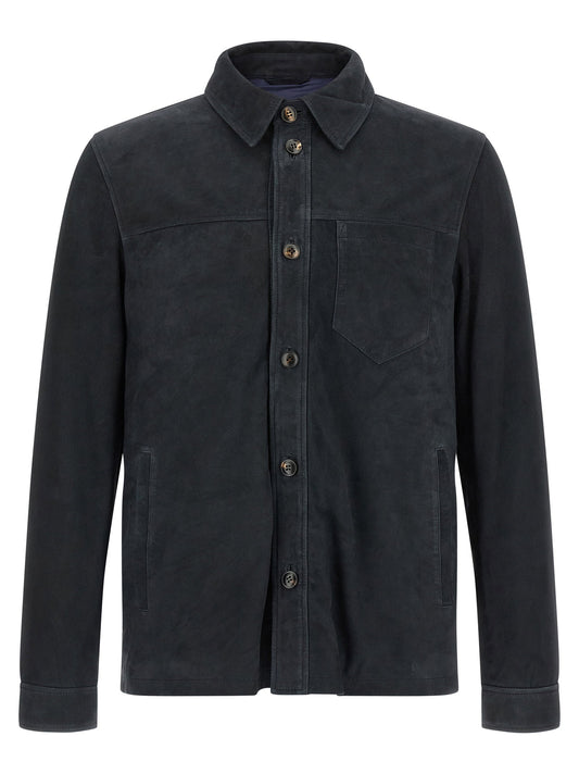 Pal Zileri Suede Overshirt