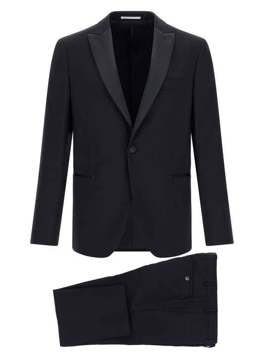 Pal Zileri Wool And Satin Dress