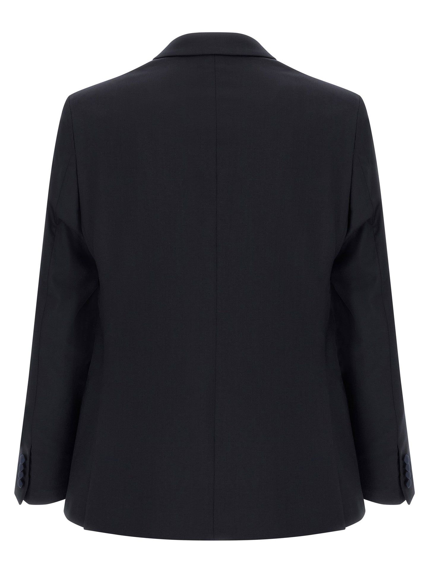 Pal Zileri Wool And Satin Dress