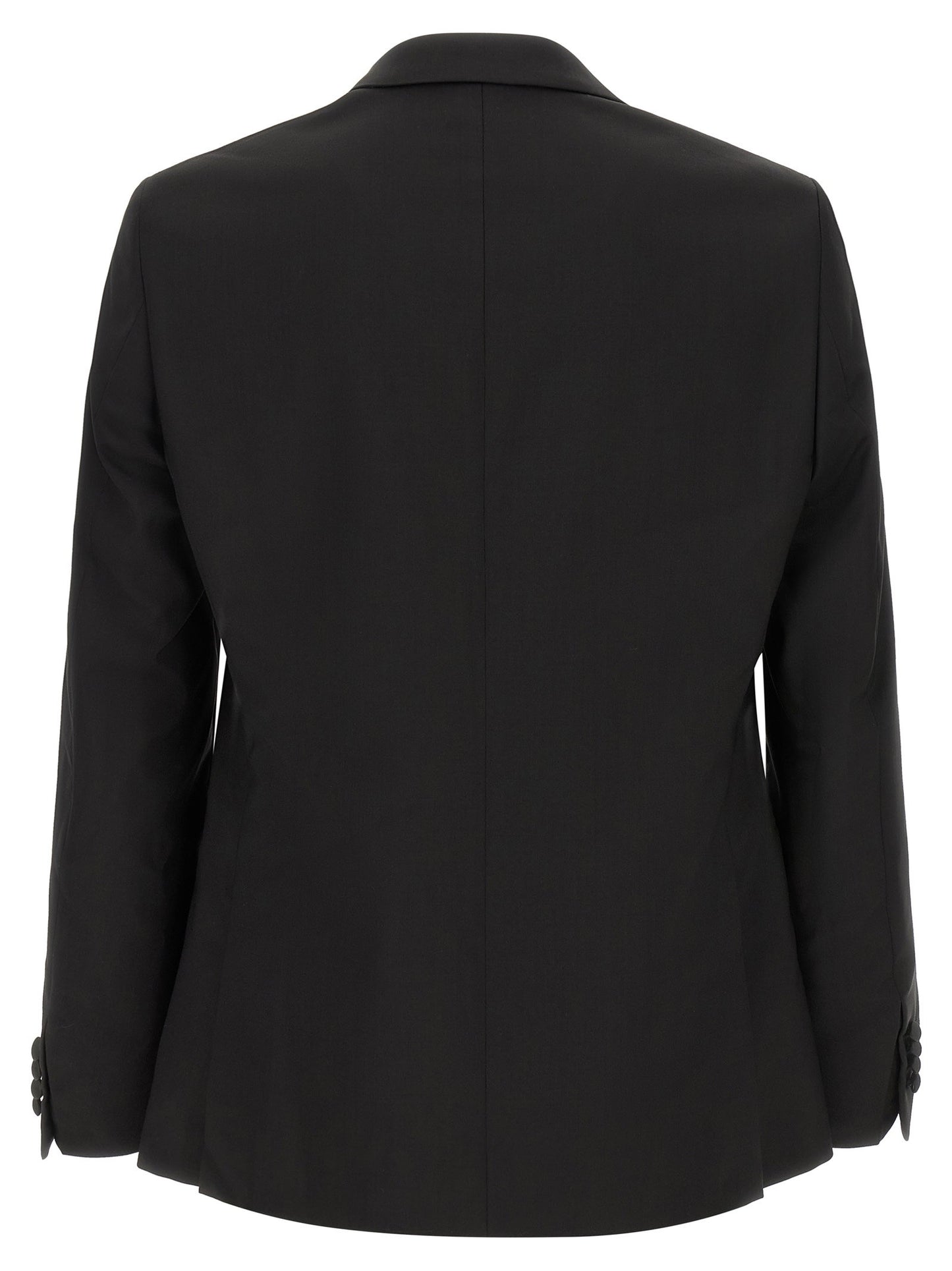 Pal Zileri Wool And Satin Dress
