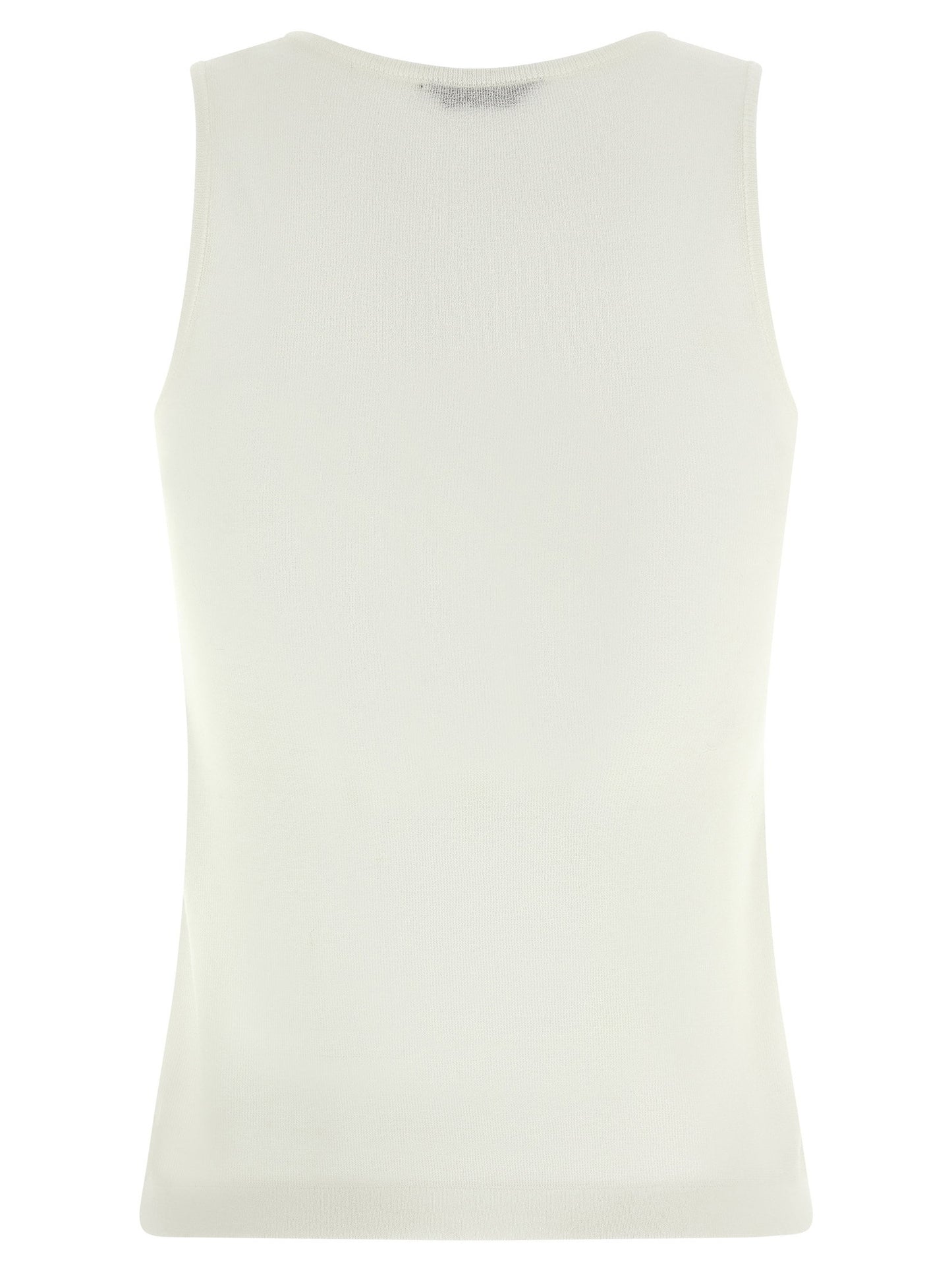 Balenciaga Logo Embroidery Tank Top