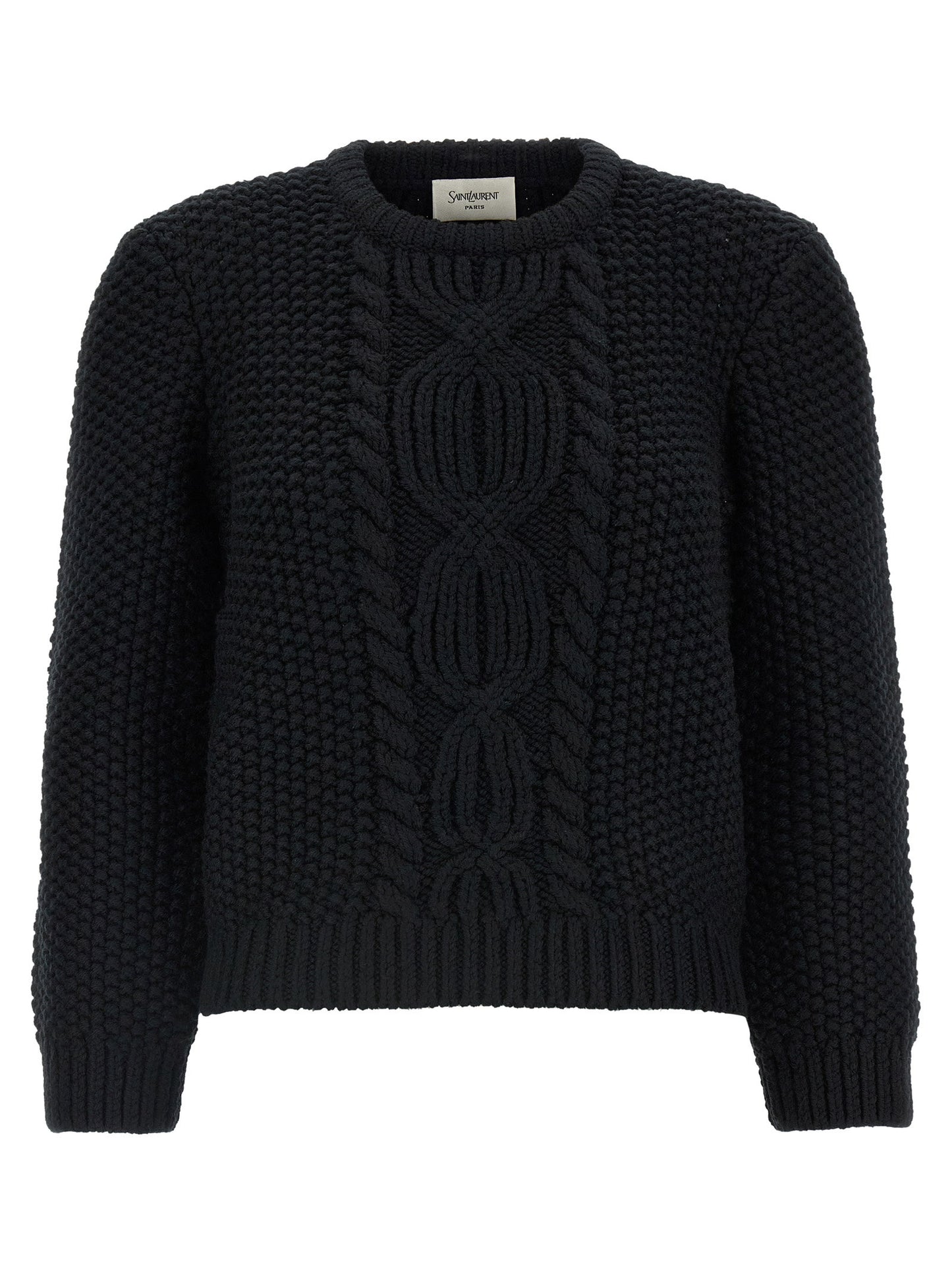 Saint Laurent Wool Sweater With Processing