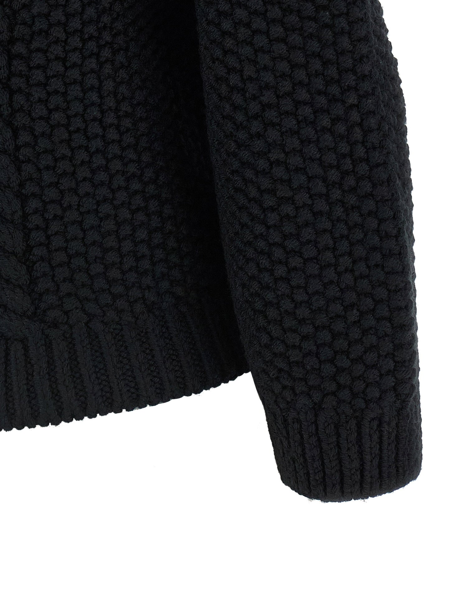 Saint Laurent Wool Sweater With Processing