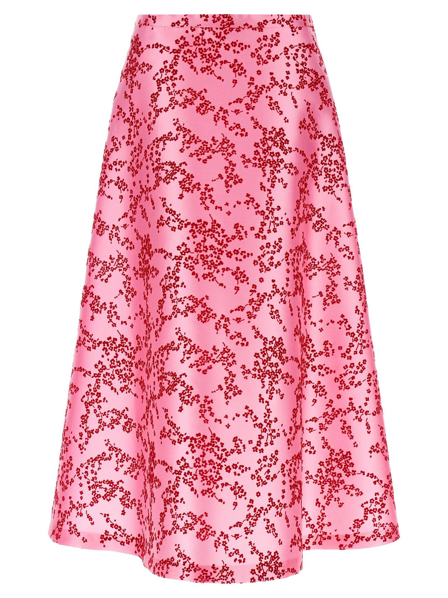 Alberta Ferretti Mikado Floreale Skirt